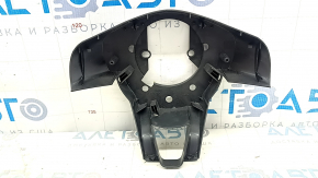 Накладка руля задняя Mazda CX-9 16-23 черная структура