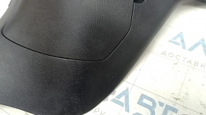 Накладка передней стойки левая нижняя Mazda CX-9 16-23 черная, царапины, потертости