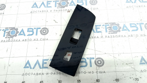 Ornamente geam dreapta față Mazda CX-9 16-23 negru lucios, zgârieturi