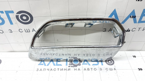 Ornament bară spate stânga jos Audi Q5 80A 21-24 cromat pentru evacuare largă, S-Line