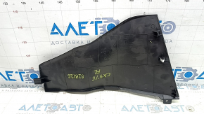 Ornamente consolă centrală stânga față Mazda CX-9 16-23, negru