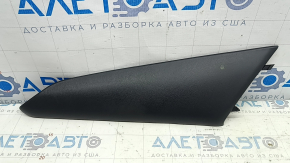 Накладка центральной консоли верхняя левая Mazda CX-9 16-23 черная, царапины