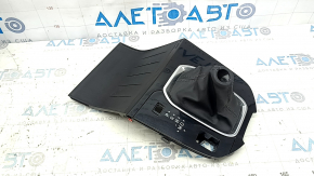 Накладка шифтера Mazda CX-9 16-23 черная, глянец, царапины