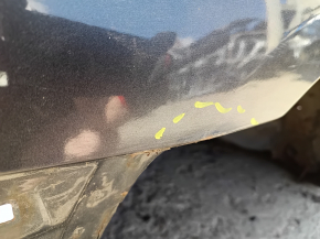 Aripă spate dreapta Toyota Camry v40 grafit, pe caroserie, îndoită, denivelări, ruginită