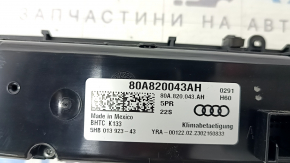 Управление климат-контролем Audi Q5 80A 18-24 под подогрев сидений, царапины