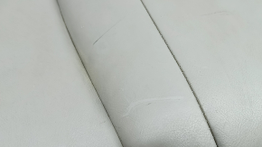 Подушка заднего ряда сидений Toyota Camry v40 07-09 кожа серая, под регулировку, примято, под чистку, потерто, потрескано, царапины