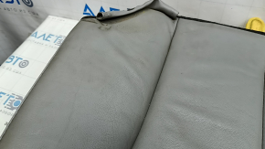 Подушка заднего ряда сидений Toyota Camry v40 07-09 кожа серая, под регулировку, примято, под чистку, потерто, потрескано, царапины
