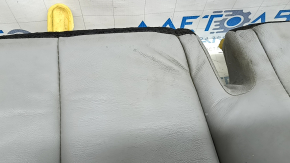 Подушка заднего ряда сидений Toyota Camry v40 07-09 кожа серая, под регулировку, примято, под чистку, потерто, потрескано, царапины