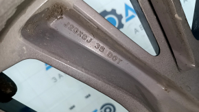 Диск колесный R20х8J ET35 Mitsubishi Outlander 22-26 черный с хромом, легкая бордюрка