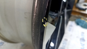 Диск колесный R20х8J ET35 Mitsubishi Outlander 22-26 черный с хромом, легкая бордюрка