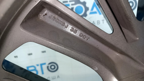 Диск колесный R20х8J ET35 Mitsubishi Outlander 22-26 черный с хромом, легкая бордюрка