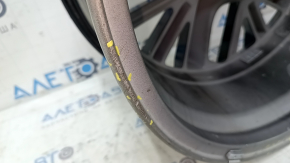 Диск колесный R20х8J ET35 Mitsubishi Outlander 22-26 черный с хромом, легкая бордюрка
