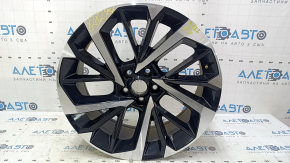 Диск колесный R20х8J ET35 Mitsubishi Outlander 22-26 черный с хромом, легкая бордюрка