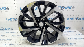 Диск колесный R20х8J ET35 Mitsubishi Outlander 22-26 черный с хромом, легкая бордюрка