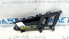 Ручка двери внутренняя передняя левая в сборе Audi Q5 80A 18-24 3 части, царапины