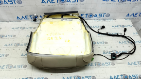 Подушка пассажирского сиденья Audi Q5 80A 21-24 кожа, бежевая, подогрев, вмятины, под чистку