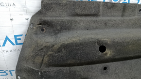 Защита днища левая Mazda CX-9 16-23 примята, затерта
