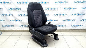 Пассажирское сидение Ford Edge 15-24 без airbag, механическое, ткань черное