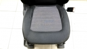 Пассажирское сидение Ford Edge 15-24 без airbag, механическое, ткань черное