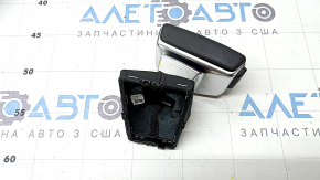 Ручка КПП Audi Q5 80A 21-24 кожа черная, 2 части
