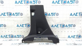 Ornament stâlp central stânga jos Toyota Sienna 21-24 gri închis, zgârieturi