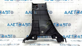 Ornament stâlp central dreapta jos Toyota Sienna 21-24 gri închis, zgârieturi
