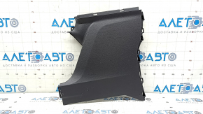 Ornamente console centrale laterale spate stânga Toyota Sienna 21-24 gri închis, uzate