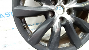 Диск колесный R18x8J ET45 Mazda CX-9 16-19 легкая бордюрка, облез хром