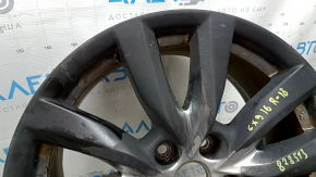 Диск колесный R18x8J ET45 Mazda CX-9 16-19 легкая бордюрка, облез хром