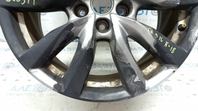 Диск колесный R18x8J ET45 Mazda CX-9 16-19 легкая бордюрка, облез хром