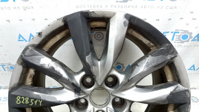 Диск колесный R18x8J ET45 Mazda CX-9 16-19 легкая бордюрка, облез хром