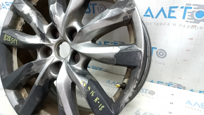 Диск колесный R18x8J ET45 Mazda CX-9 16-19 легкая бордюрка, облез хром