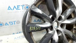 Диск колесный R18x8J ET45 Mazda CX-9 16-19 легкая бордюрка, облез хром