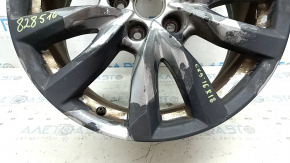 Диск колесный R18x8J ET45 Mazda CX-9 16-19 легкая бордюрка, облез хром