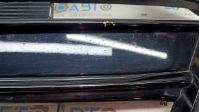 Решетка радиатора Honda Accord 18-20 черный глянец, тычки, песок