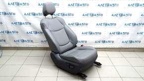 Scaun pasager Toyota Sienna 23-24 cu airbag, cu tetieră, electric, încălzit, piele gri, XLE, XSE