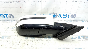 Зеркало боковое правое в сборе BMW 3 G20 19-26 5 пинов, поворотник, подогрев, BSM, Shadow-Line, белое