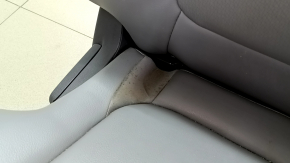 Задний ряд сидений 2 ряд правый Toyota Sienna 21-22 с airbag, кожа серая под 8 мест, под чистку, с подголовником
