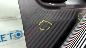 Дверь в сборе передняя правая Toyota Sienna 21-26 графит 1H1, keyless, тычки