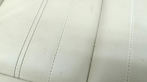 Водительское сидение Audi Q5 80A 21-24 с airbag, электрическое, подогрев, кожа бежевая, Standard, вмятины, царапины, под чистку