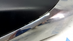 Решетка радиатора grill в сборе Toyota Sienna 21-26 LE, XLE, черная с хром, песок