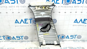 Curea ornament stâlp central dreapta sus BMW 3 G20 19-24 neagră, uzată, zgârieturi