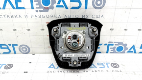 Подушка безопасности airbag в руль водительская Toyota Sienna 21-26 черная, потерта