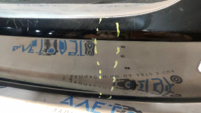 Бампер задний голый Ford C-max MK2 13-18 под парктроники, черный, тычки, царапины