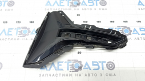Grilă bară spate stânga BMW 3 G20 19-22 fără bandaje cromate, structură cu negru lucios, zgârieturi