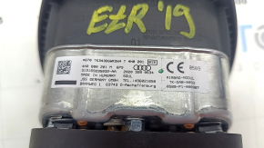 Подушка безопасности airbag в руль водительская Audi E-Tron 19-23 черная