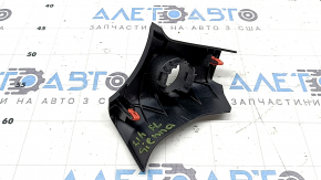 Накладка передней панели под кнопку start/stop Toyota Sienna 21-26 черная, потерта