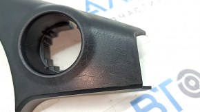Накладка передней панели под кнопку start/stop Toyota Sienna 21-26 черная, потерта