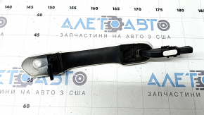 Ручка двери внешняя передняя левая Ford Explorer 20-25 keyless, с матовым хром молдингом, Platinum. царапины