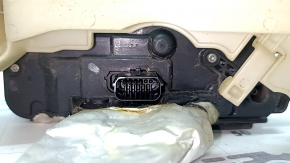Замок двери передней левой Ford Explorer 20-25 под keyless с механизмом и направляющей, сломано крепление тяги